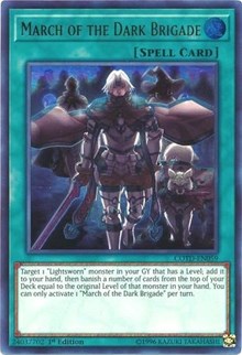 March of the Dark Brigade [Code of the Duelist] [COTD-EN059] | Enigma On Main