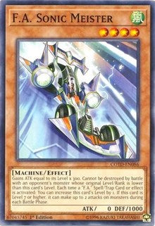 F.A. Sonic Meister [Code of the Duelist] [COTD-EN086] | Enigma On Main