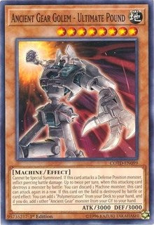 Ancient Gear Golem - Ultimate Pound [Code of the Duelist] [COTD-EN099] | Enigma On Main