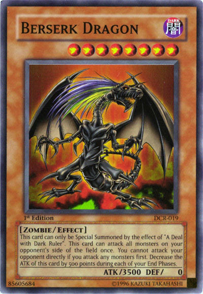 Berserk Dragon [DCR-019] Super Rare | Enigma On Main