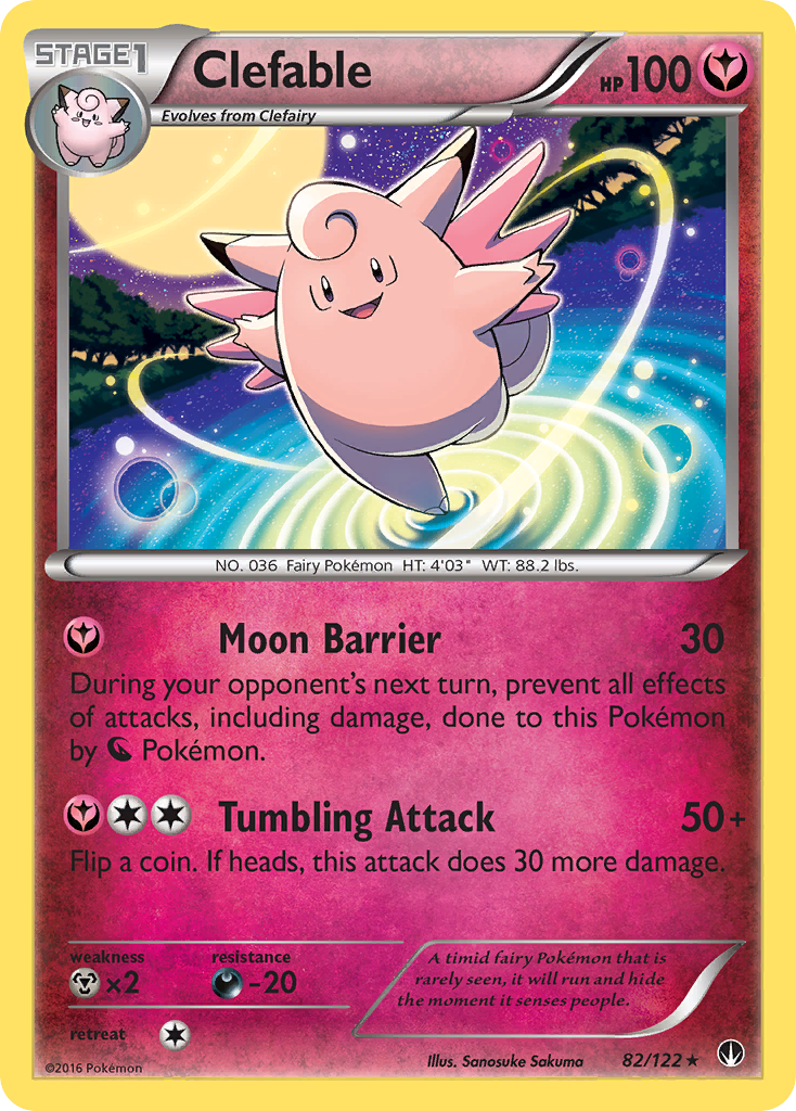 Clefable (82/122) [XY: BREAKpoint] | Enigma On Main