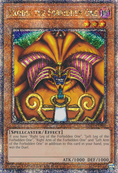 Exodia the Forbidden One [TN23-EN002] Quarter Century Secret Rare | Enigma On Main