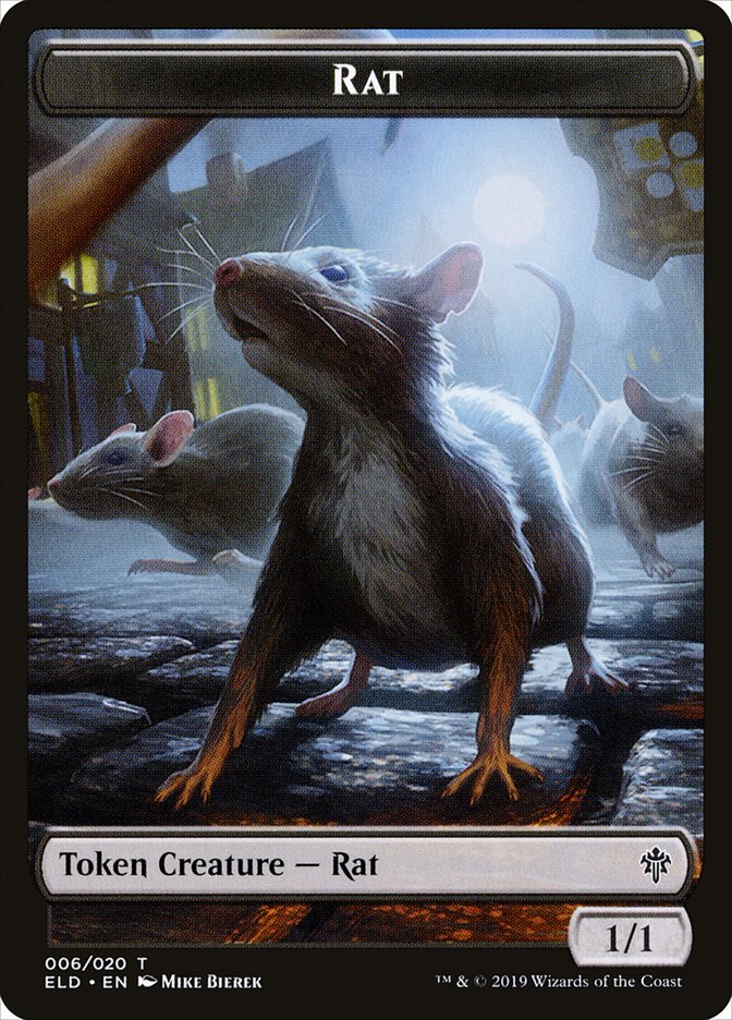 Rat [Throne of Eldraine Tokens] | Enigma On Main