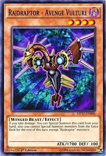 Raidraptor - Avenge Vulture [2017 Mega-Tins Mega Pack] [MP17-EN006] | Enigma On Main