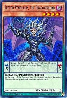 Lector Pendulum, the Dracoverlord [2017 Mega-Tins Mega Pack] [MP17-EN014] | Enigma On Main