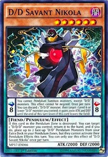 D/D Savant Nikola [2017 Mega-Tins Mega Pack] [MP17-EN066] | Enigma On Main