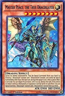 Master Peace, the True Dracoslayer [2017 Mega-Tins Mega Pack] [MP17-EN075] | Enigma On Main