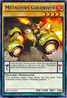 Metalfoes Goldriver [2017 Mega-Tins Mega Pack] [MP17-EN078] | Enigma On Main