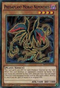 Predaplant Moray Nepenthes [2017 Mega-Tins Mega Pack] [MP17-EN132] | Enigma On Main