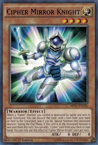 Cipher Mirror Knight [2017 Mega-Tins Mega Pack] [MP17-EN136] | Enigma On Main