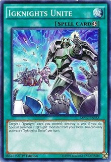 Igknights Unite [2017 Mega-Tins Mega Pack] [MP17-EN155] | Enigma On Main