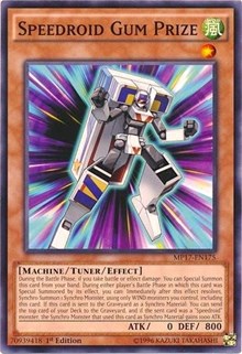 Speedroid Gum Prize [2017 Mega-Tins Mega Pack] [MP17-EN175] | Enigma On Main