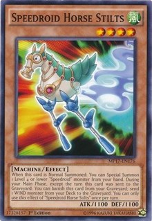 Speedroid Horse Stilts [2017 Mega-Tins Mega Pack] [MP17-EN176] | Enigma On Main