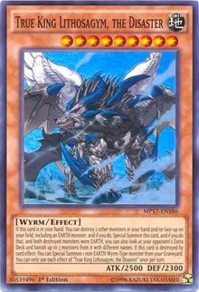 True King Lithosagym, the Disaster [2017 Mega-Tins Mega Pack] [MP17-EN186] | Enigma On Main