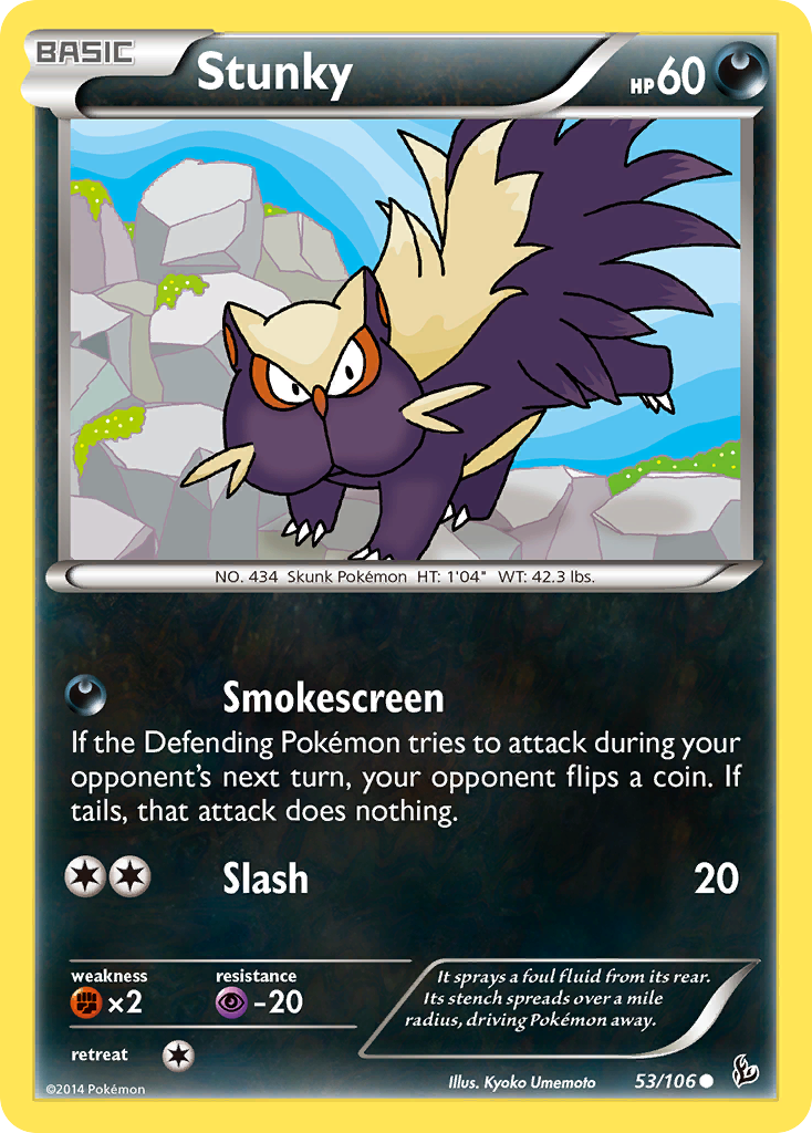 Stunky (53/106) [XY: Flashfire] | Enigma On Main