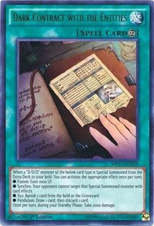 Dark Contract with the Entities [2017 Mega-Tins Mega Pack] [MP17-EN239] | Enigma On Main