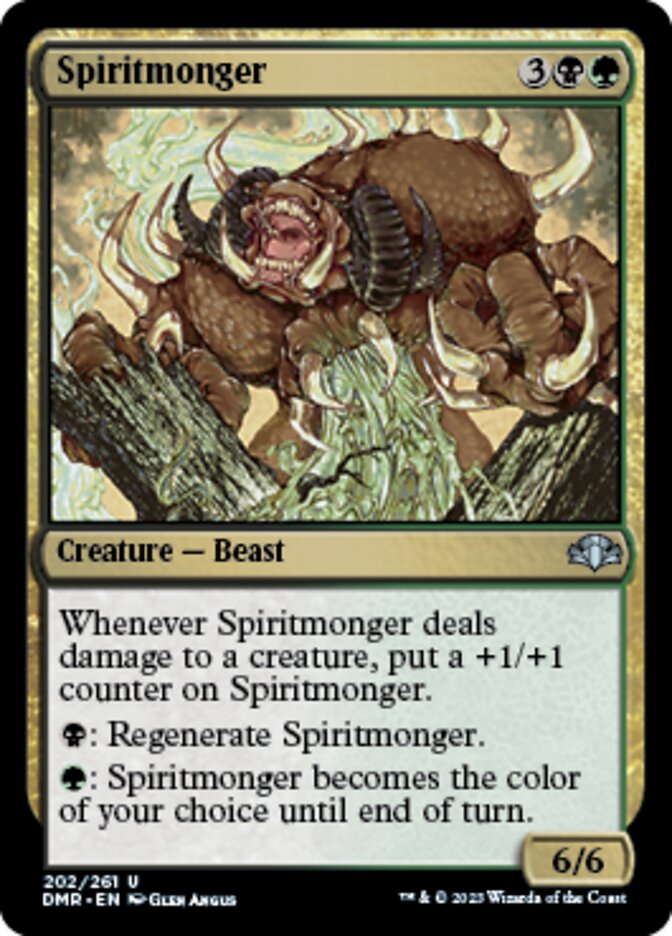 Spiritmonger [Dominaria Remastered] | Enigma On Main