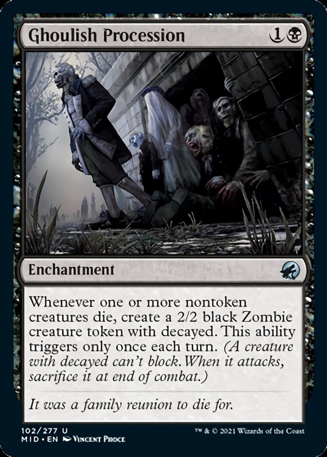 Ghoulish Procession [Innistrad: Midnight Hunt] | Enigma On Main