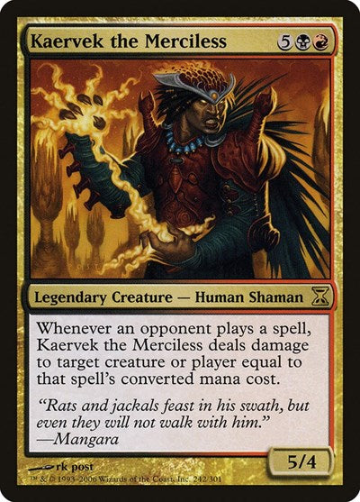 Kaervek the Merciless [Time Spiral] | Enigma On Main