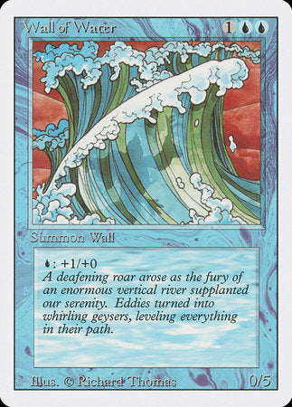 Wall of Water [Revised Edition] | Enigma On Main