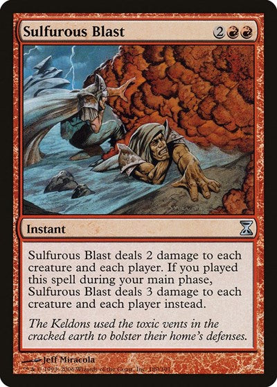 Sulfurous Blast [Time Spiral] | Enigma On Main