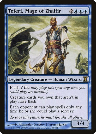 Teferi, Mage of Zhalfir [Time Spiral] | Enigma On Main