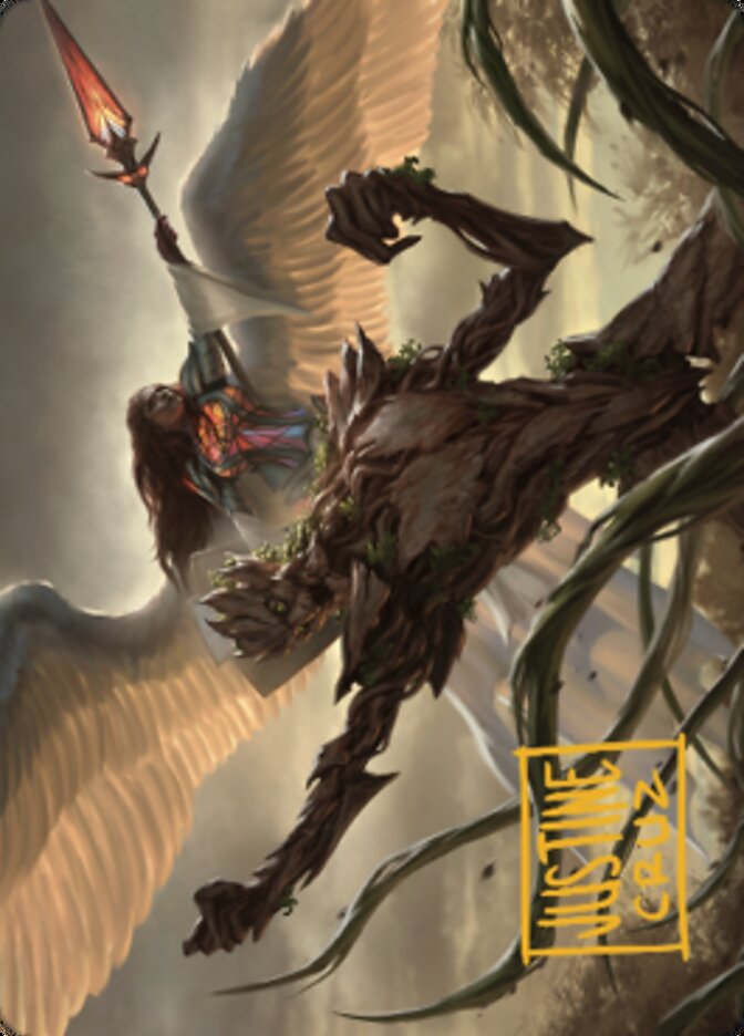 Strength of the Coalition Art Card (Gold-Stamped Signature) [Dominaria United Art Series] | Enigma On Main