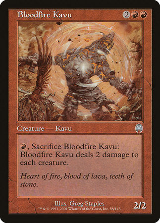 Bloodfire Kavu [Apocalypse] | Enigma On Main