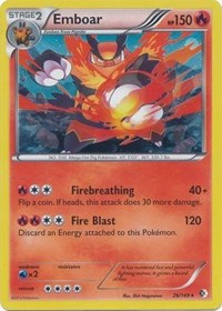 Emboar (26/149) (Cosmos Holo) (Blister Exclusive) [Black & White: Boundaries Crossed] | Enigma On Main