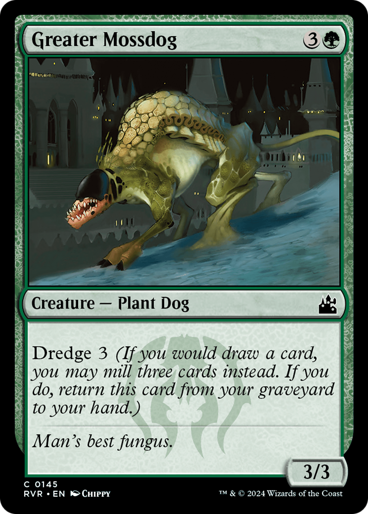 Greater Mossdog [Ravnica Remastered] | Enigma On Main