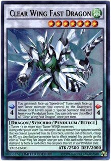 Clear Wing Fast Dragon [Yu-Gi-Oh! ARC-V Promo Cards] [YA02-EN001] | Enigma On Main