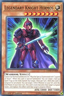 Legendary Knight Hermos [Legendary Dragon Decks] [LEDD-ENA09] | Enigma On Main