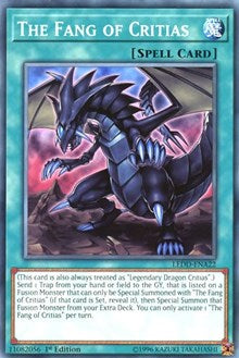 The Fang of Critias [Legendary Dragon Decks] [LEDD-ENA22] | Enigma On Main