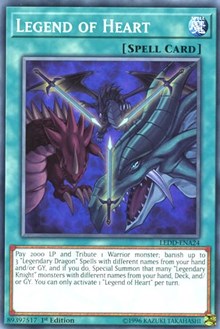 Legend of Heart [Legendary Dragon Decks] [LEDD-ENA24] | Enigma On Main