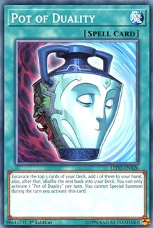 Pot of Duality [Legendary Dragon Decks] [LEDD-ENA26] | Enigma On Main