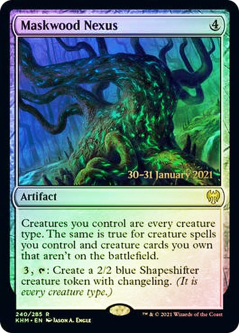 Maskwood Nexus  [Kaldheim Prerelease Promos] | Enigma On Main
