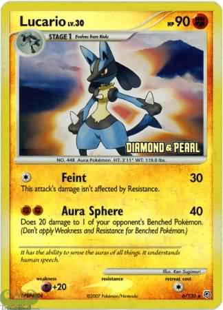 Lucario (6/130) [Burger King Promos: 2008 Collection] | Enigma On Main