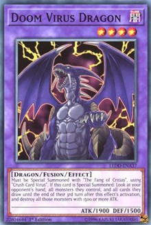 Doom Virus Dragon [Legendary Dragon Decks] [LEDD-ENA37] | Enigma On Main