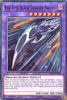 Red-Eyes Black Dragon Sword [Legendary Dragon Decks] [LEDD-ENA43] | Enigma On Main