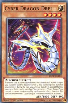 Cyber Dragon Drei [Legendary Dragon Decks] [LEDD-ENB03] | Enigma On Main