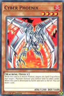 Cyber Phoenix [Legendary Dragon Decks] [LEDD-ENB07] | Enigma On Main