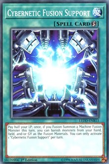 Cybernetic Fusion Support [Legendary Dragon Decks] [LEDD-ENB13] | Enigma On Main
