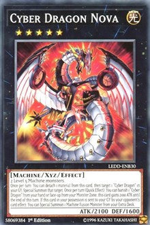 Cyber Dragon Nova [Legendary Dragon Decks] [LEDD-ENB30] | Enigma On Main