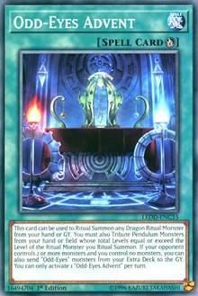 Odd-Eyes Advent [Legendary Dragon Decks] [LEDD-ENC15] | Enigma On Main