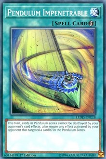 Pendulum Impenetrable [Legendary Dragon Decks] [LEDD-ENC18] | Enigma On Main