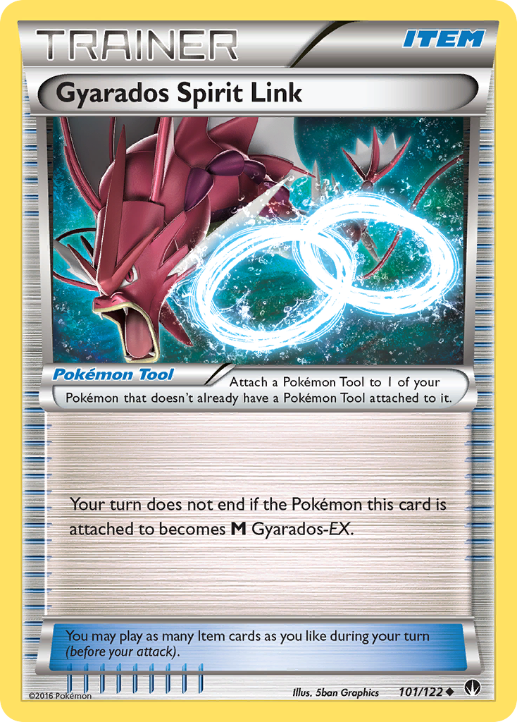 Gyarados Spirit Link (101/122) [XY: BREAKpoint] | Enigma On Main