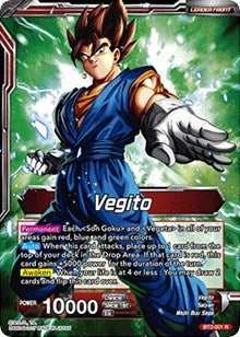 Vegito // Fusion Warrior Super Saiyan Vegito [BT2-001] | Enigma On Main