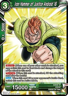 Iron Hammer of Justice Android 16 [BT2-094] | Enigma On Main