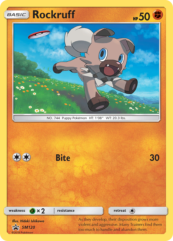 Rockruff (SM120) [Sun & Moon: Black Star Promos] | Enigma On Main