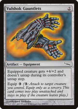 Vulshok Gauntlets [Mirrodin] | Enigma On Main